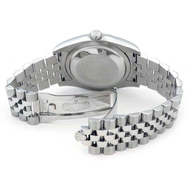 36mm Rolex Stainless Steel Oyster Perpetual Datejust Watch