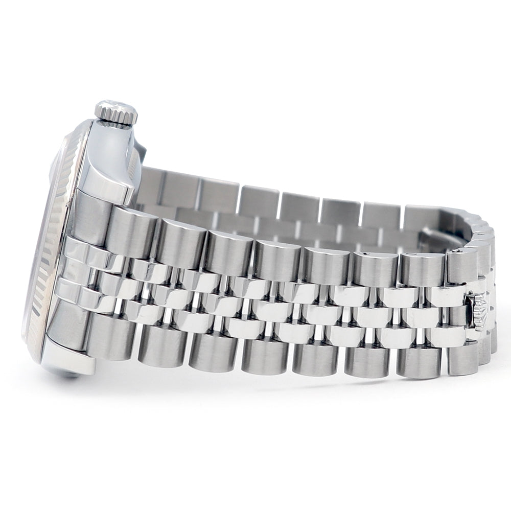 36mm Rolex Stainless Steel Oyster Perpetual Datejust Watch