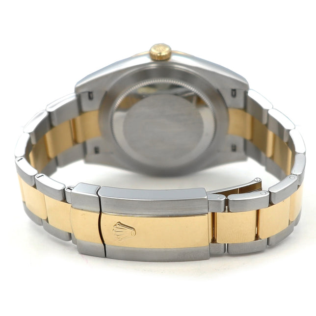 41mm Rolex 18k Yellow Gold and Stainless Steel Oyster Perpetual Datejust II Watch