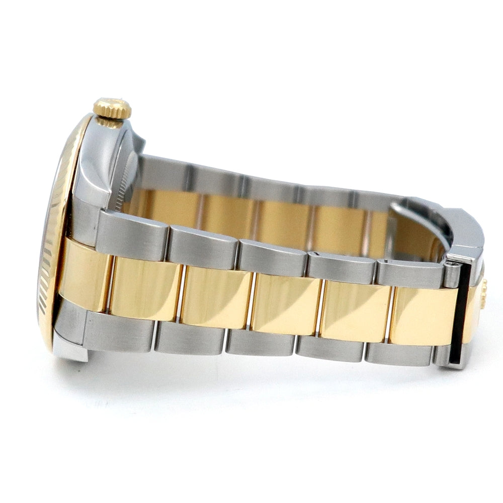 41mm Rolex 18k Yellow Gold and Stainless Steel Oyster Perpetual Datejust II Watch