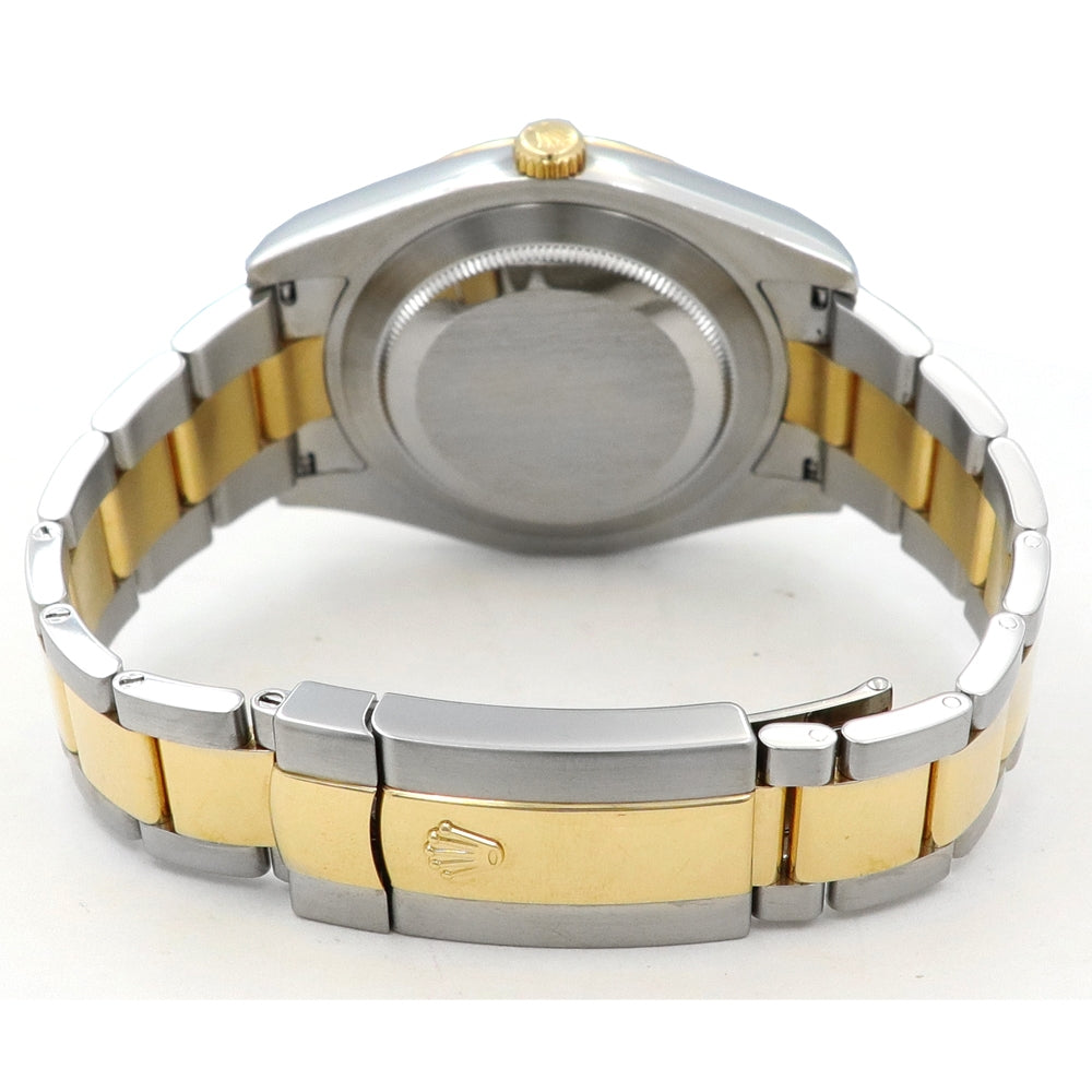 41mm Rolex 18k Yellow Gold and Stainless Steel Oyster Perpetual Datejust II Watch