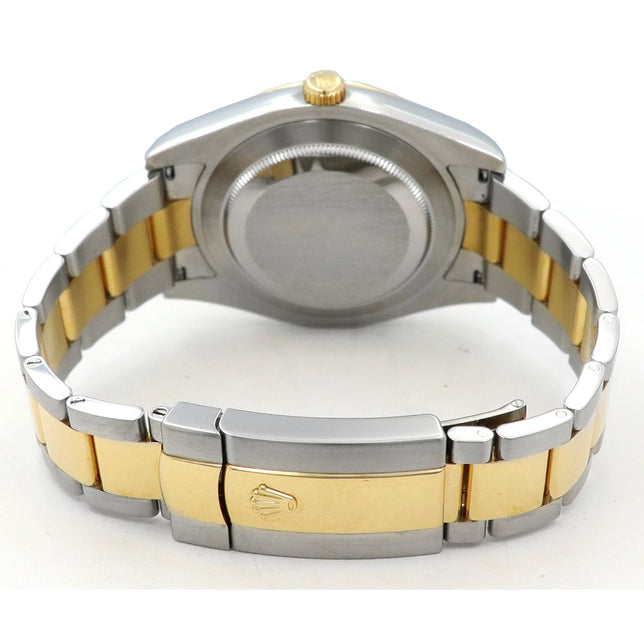 41mm Rolex 18k Yellow Gold and Stainless Steel Oyster Perpetual Datejust II Watch