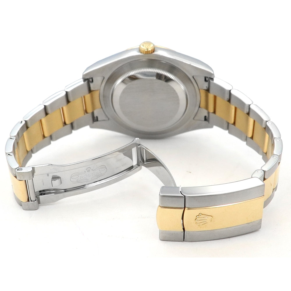 41mm Rolex 18k Yellow Gold and Stainless Steel Oyster Perpetual Datejust II Watch