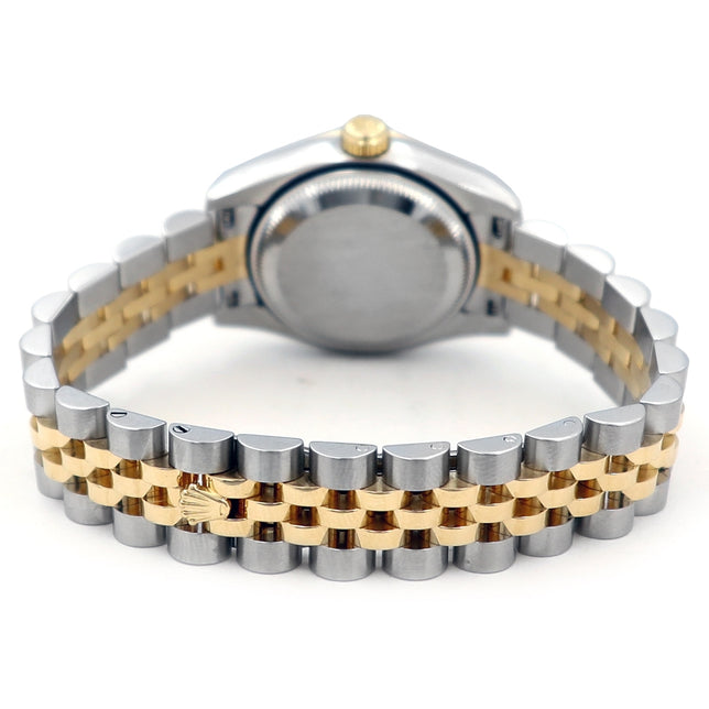26mm Rolex 18k Yellow Gold and Stainless Steel Oyster Perpetual Datejust Watch