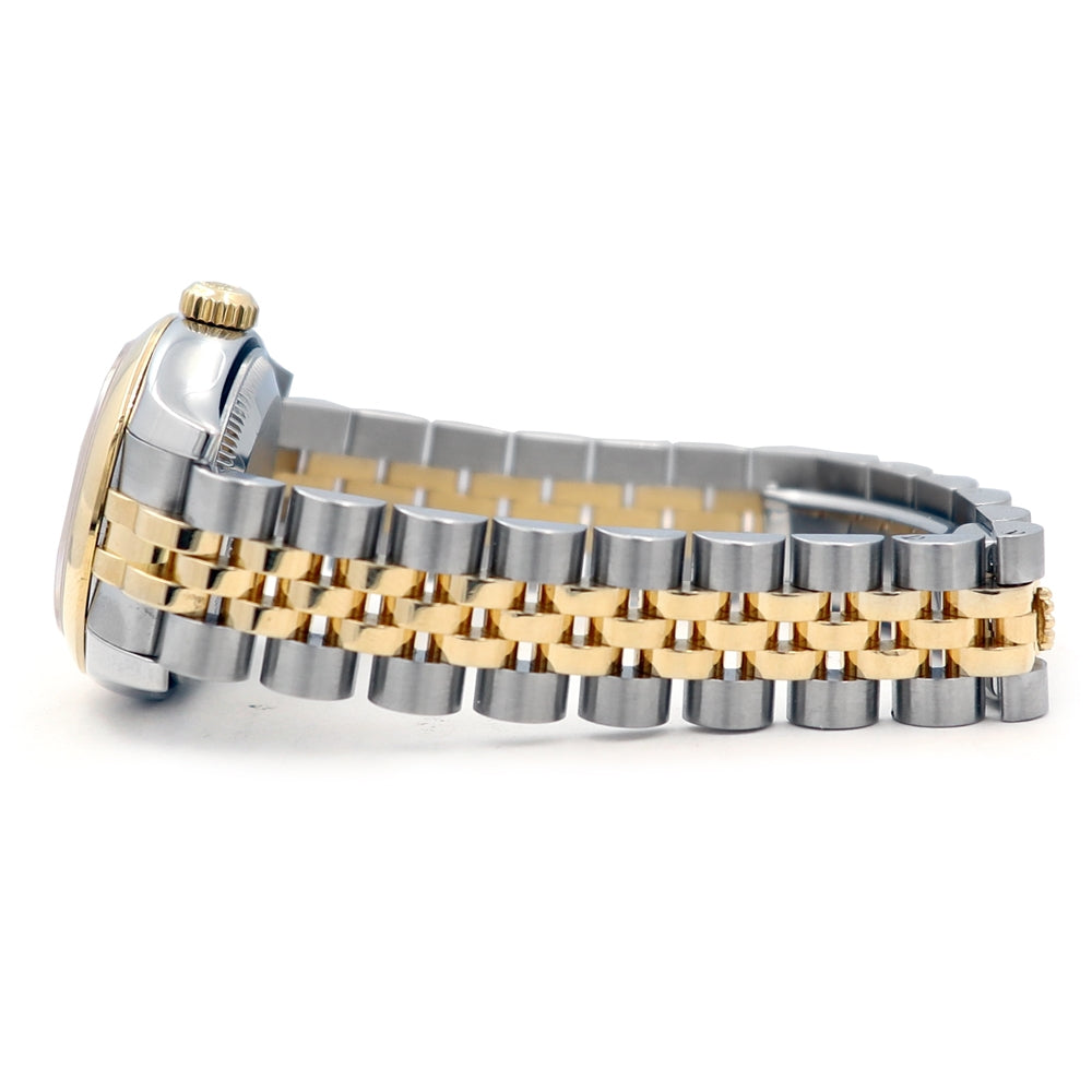 26mm Rolex 18k Yellow Gold and Stainless Steel Oyster Perpetual Datejust Watch