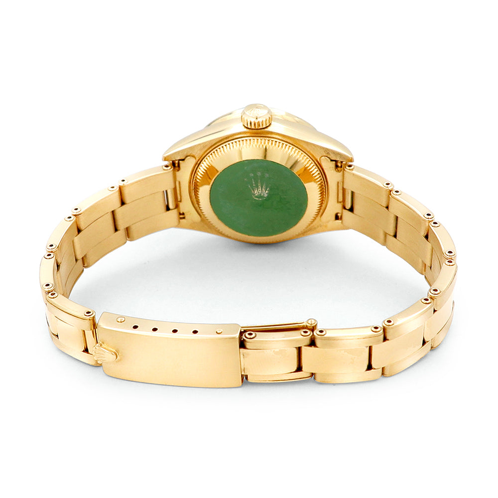 26mm 18k Yellow Gold Rolex Watch 69178