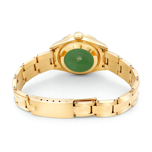 26mm 18k Yellow Gold Rolex Watch 69178