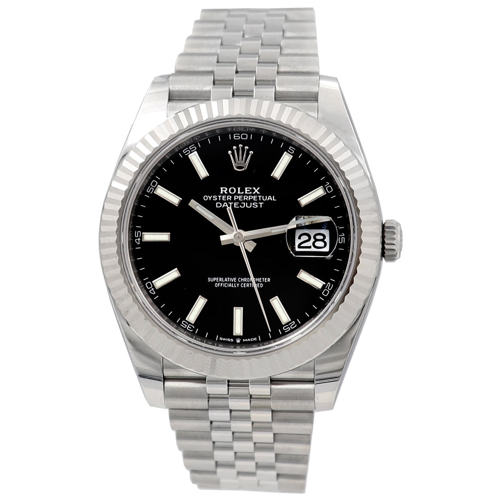 41mm Rolex Stainless Steel Oyster Perpetual Datejust II Watch