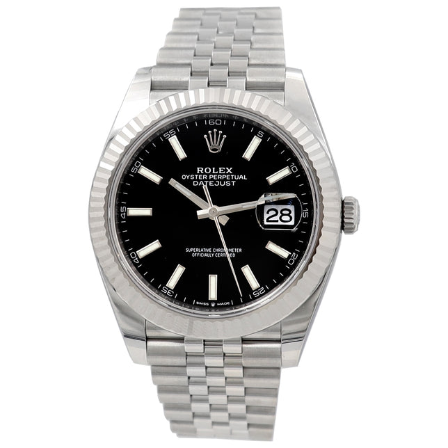 41mm Rolex Stainless Steel Oyster Perpetual Datejust II Watch