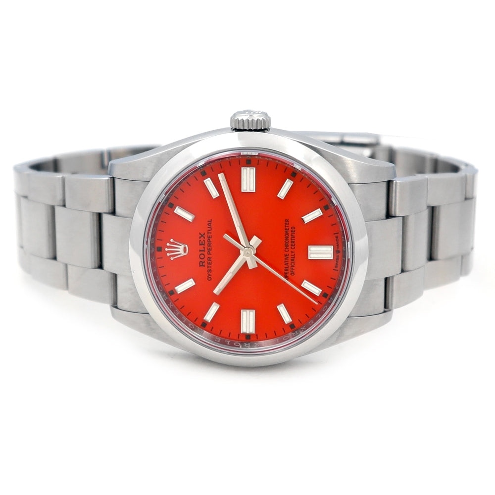 36mm Rolex Stainless Steel Oyster Perpetual Watch