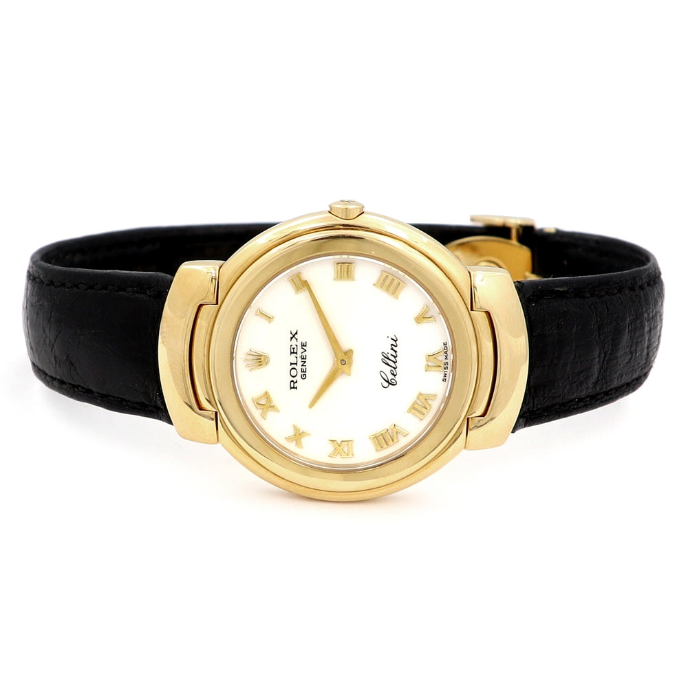 33mm Rolex 18K Yellow Gold Cellini Watch
