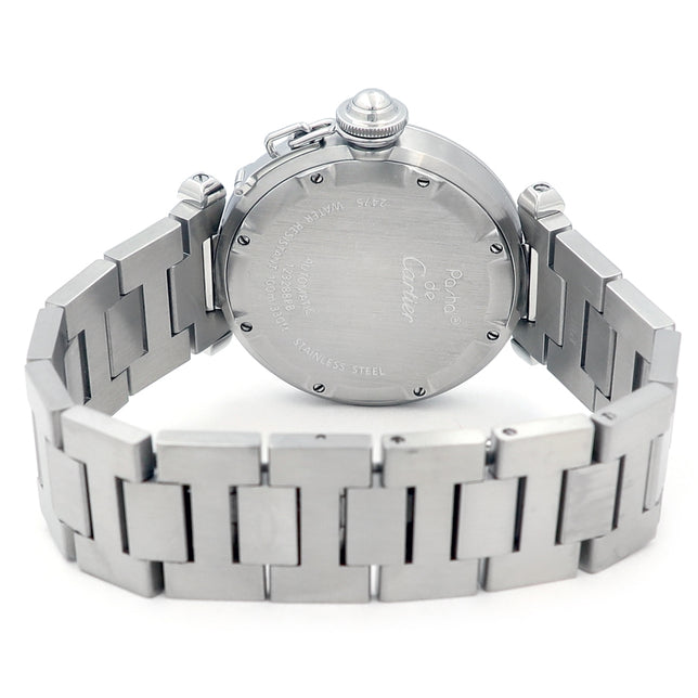 35mm Cartier Stainless Steel Pasha C Watch W31055M7