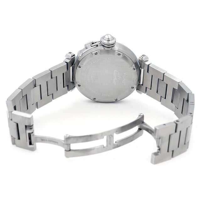 35mm Cartier Stainless Steel Pasha C Watch W31055M7