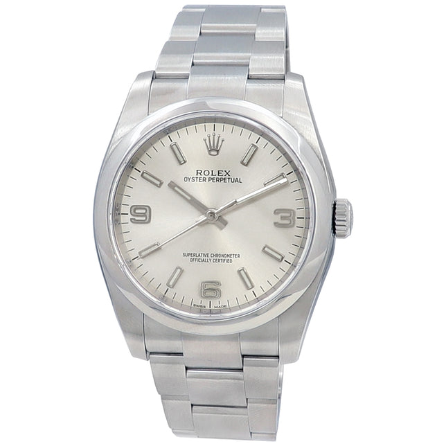 36mm Rolex Stainless Steel Oyster Perpetual Watch