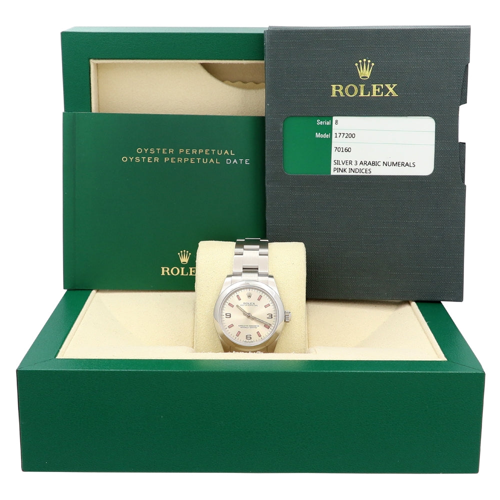 31mm Rolex Stainless Steel Oyster Perpetual Watch