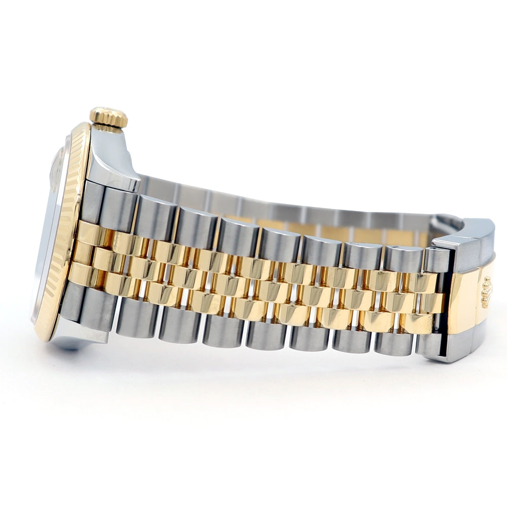 36mm Rolex 18K Yellow Gold and Stainless Steel Oyster Perpetual Datejust Watch