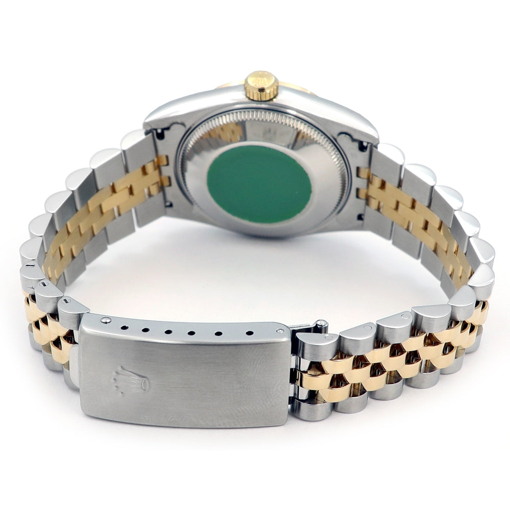 31mm Rolex 18k Yellow Gold and Stainless Steel Oyster Perpetual Datejust Watch