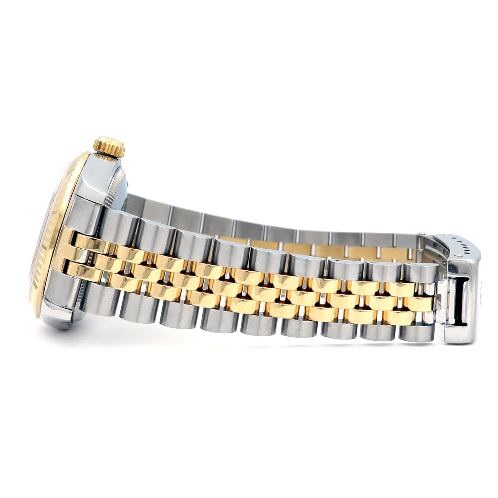 31mm Rolex 18k Yellow Gold and Stainless Steel Oyster Perpetual Datejust Watch