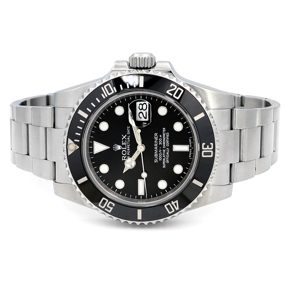 40mm Rolex Stainless Steel Oyster Perpetual Submariner Date Watch