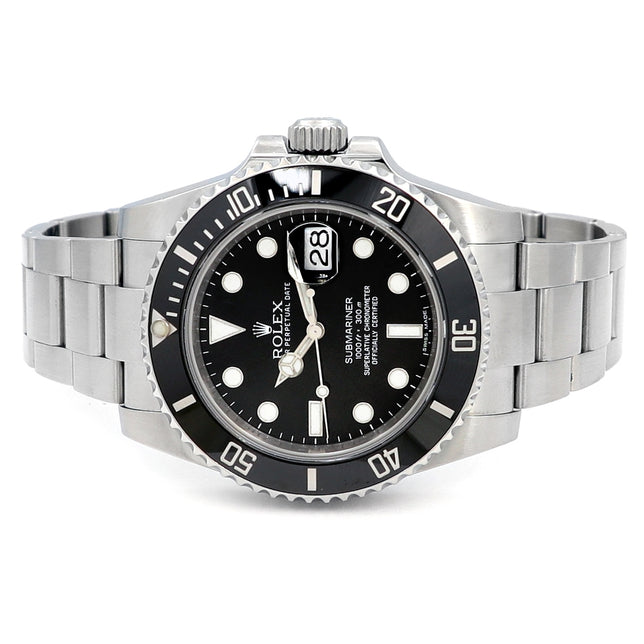 40mm Rolex Stainless Steel Oyster Perpetual Submariner Date Watch