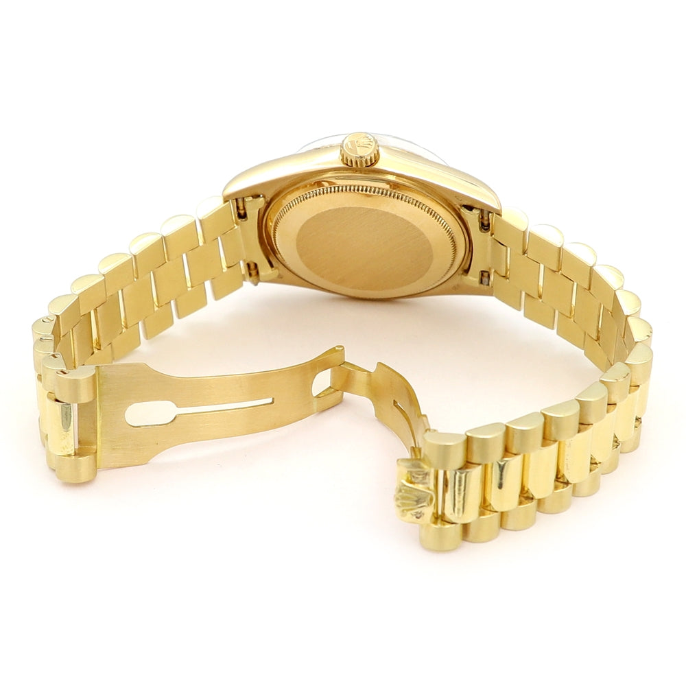 36mm Rolex 18K Yellow Gold Day-Date Vintage Watch
