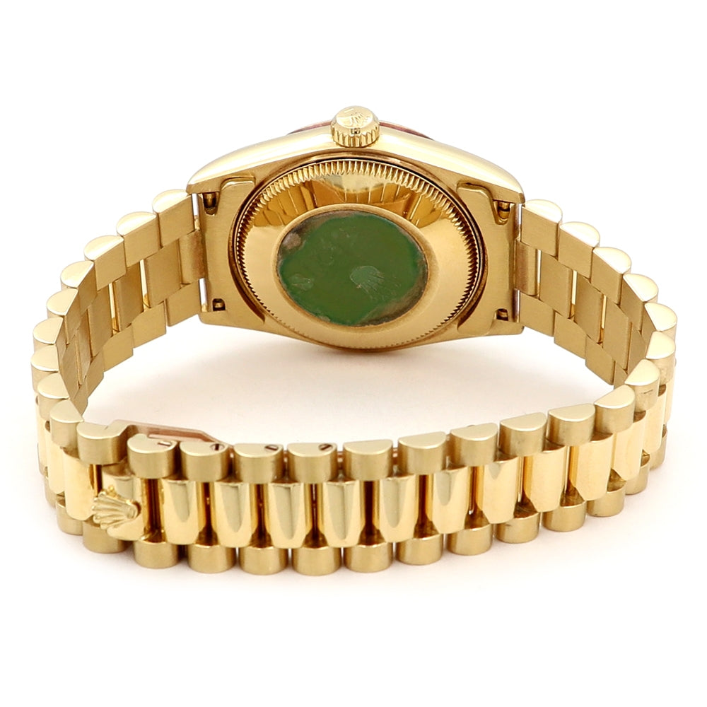 31mm Rolex 18k Yellow Gold Oyster Perpetual Datejust Watch
