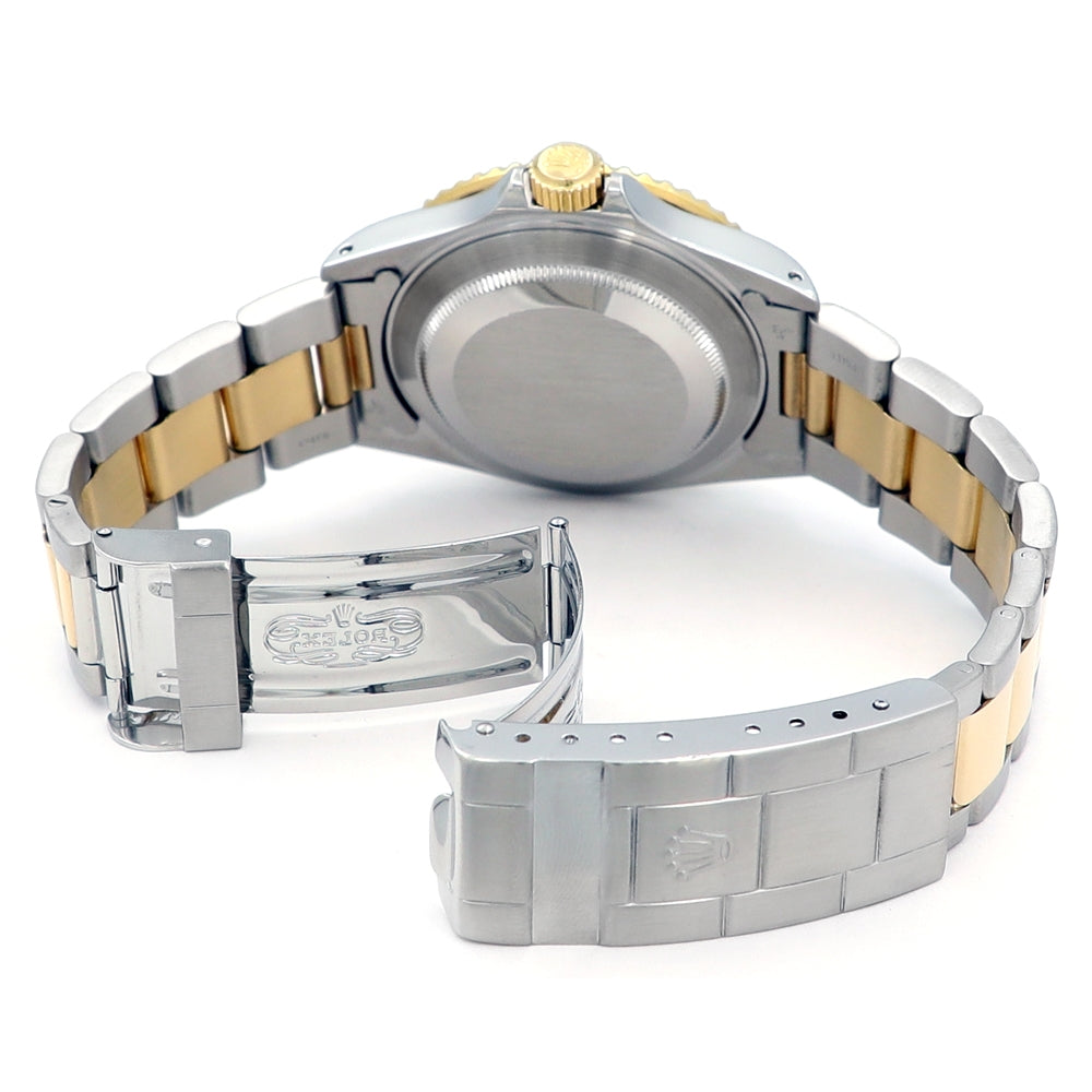 40mm Rolex 18K Yellow Gold & Stainless Steel Oyster Perpetual Submariner Date Watch