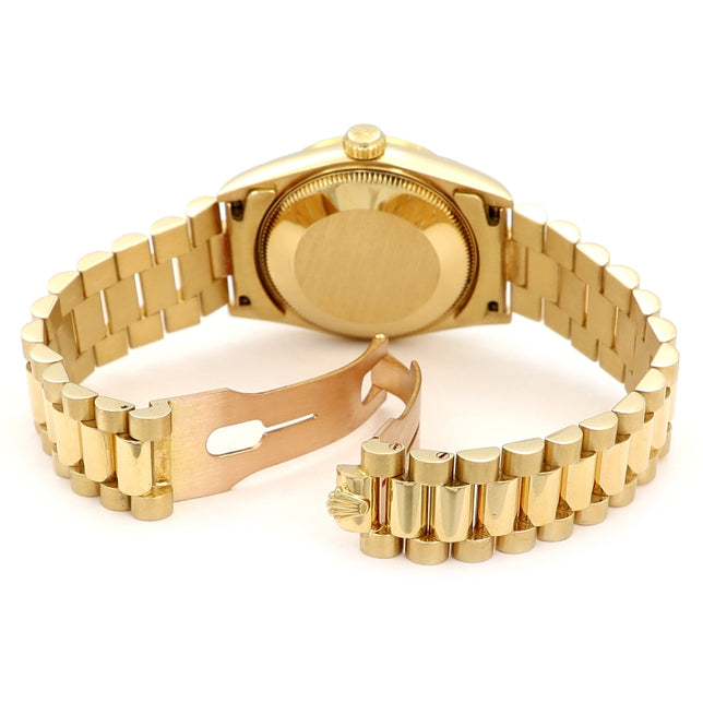 31mm Rolex 18K Yellow Gold Oyster Perpetual Datejust Watch