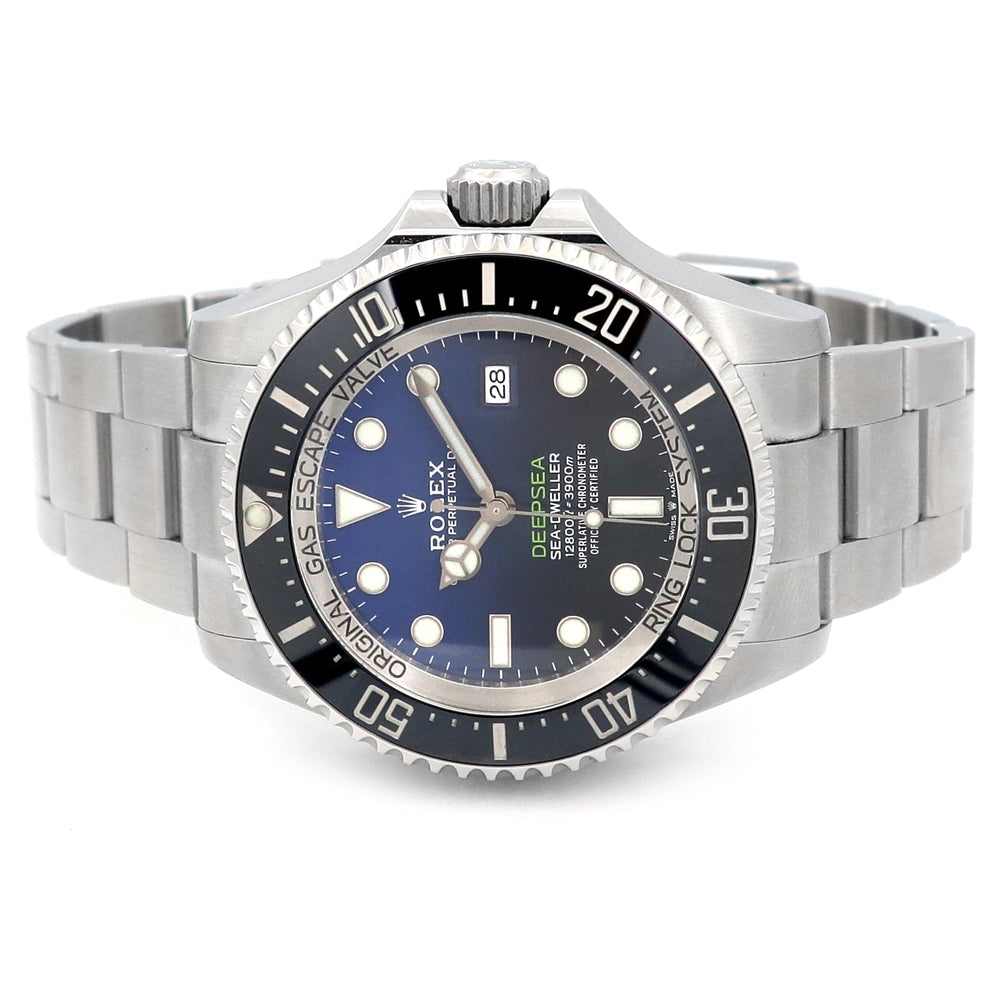 44mm Rolex Stainless Steel Oyster Perpetual Sea-Dweller Deepsea Watch