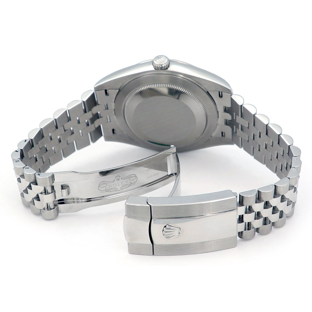 Rolex Stainless Steel Datejust 41 Wimbledon Watch