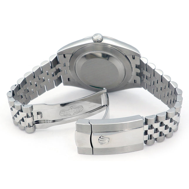 Rolex Stainless Steel Datejust 41 Wimbledon Watch