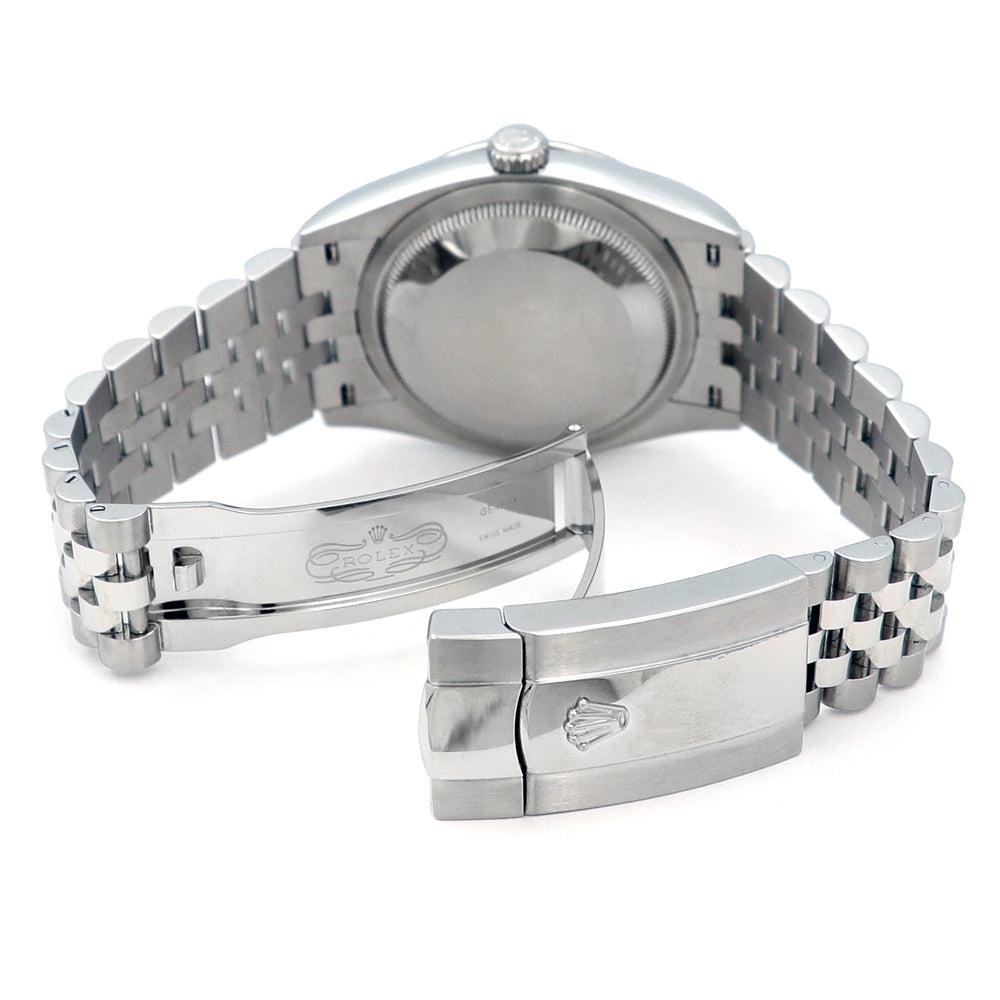 36mm Rolex Stainless Steel Datejust Watch