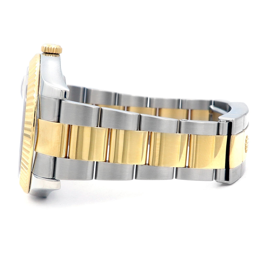 41mm Rolex 18k Yellow Gold and Stainless Steel Datejust II Watch
