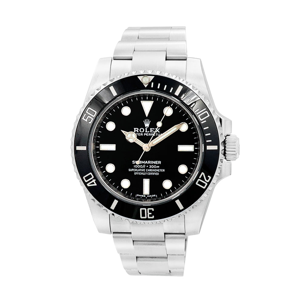 40mm Rolex Stainless Steel Submariner No Date