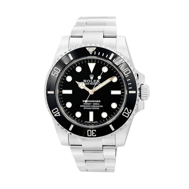 40mm Rolex Stainless Steel Submariner No Date