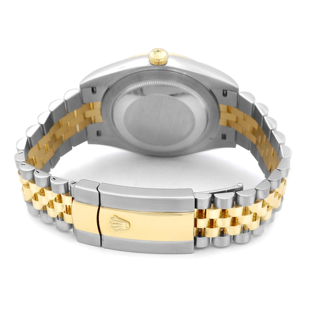 18K Yellow Gold and Stainless Steel Datejust 41 #126333