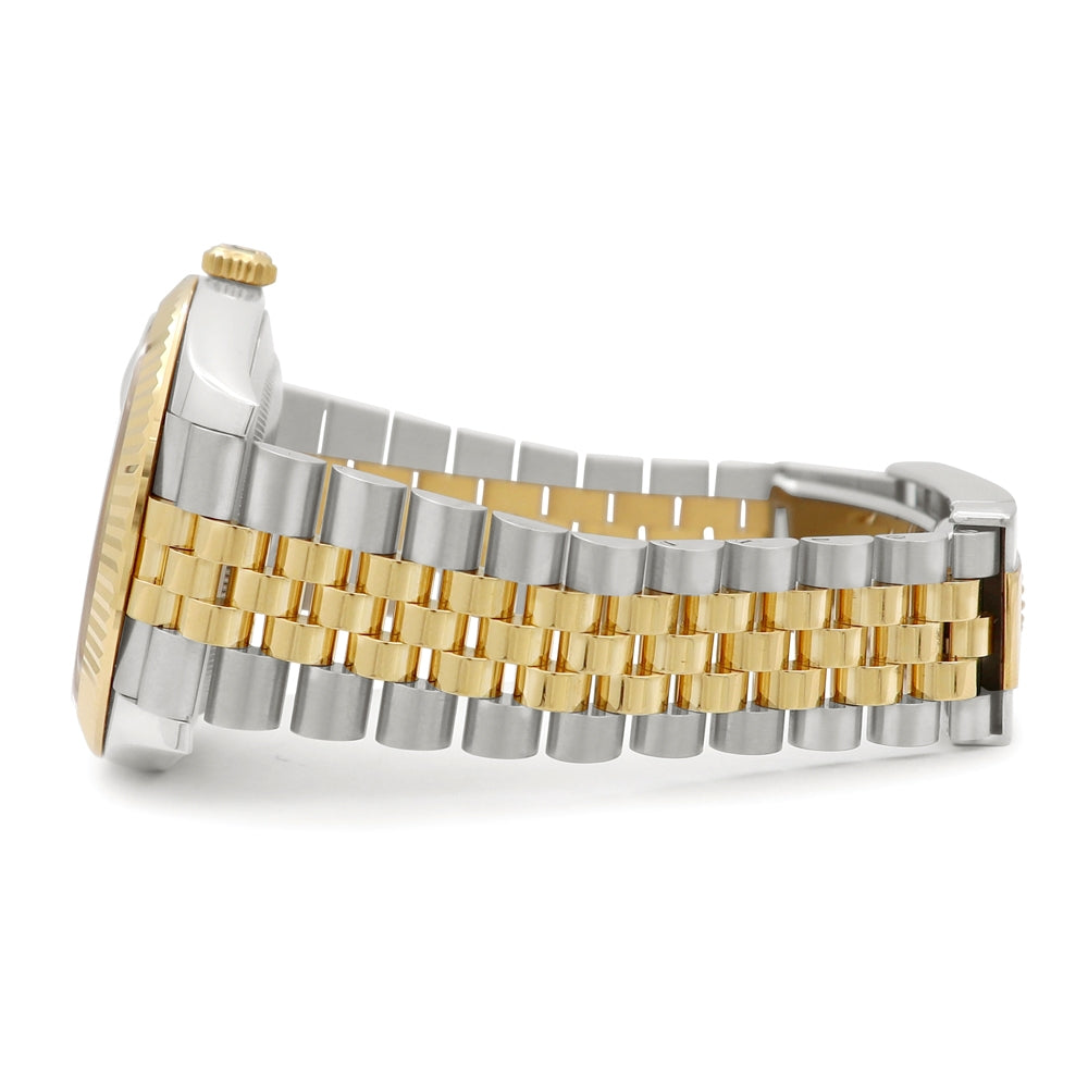 18K Yellow Gold and Stainless Steel Datejust 41 #126333