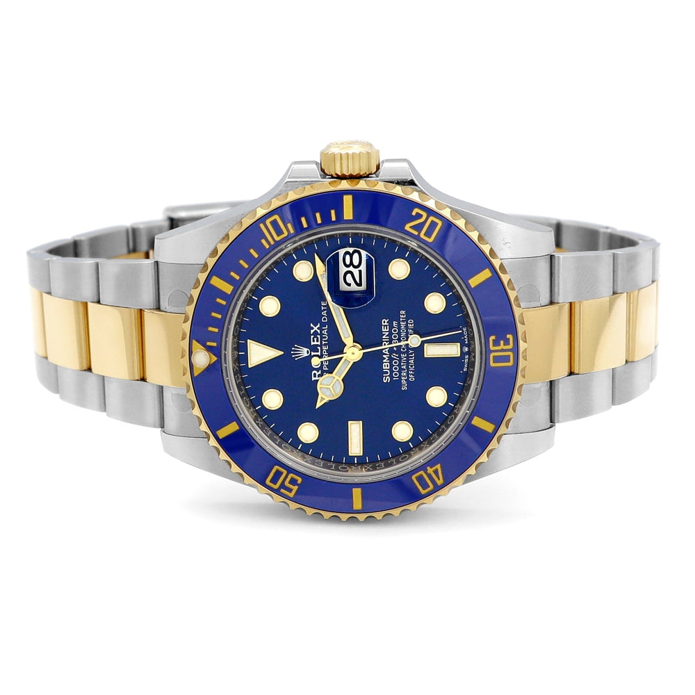 ROLEX 41MM 18K YG AND STAINLESS STEEL SUBMARINER DATE 126613