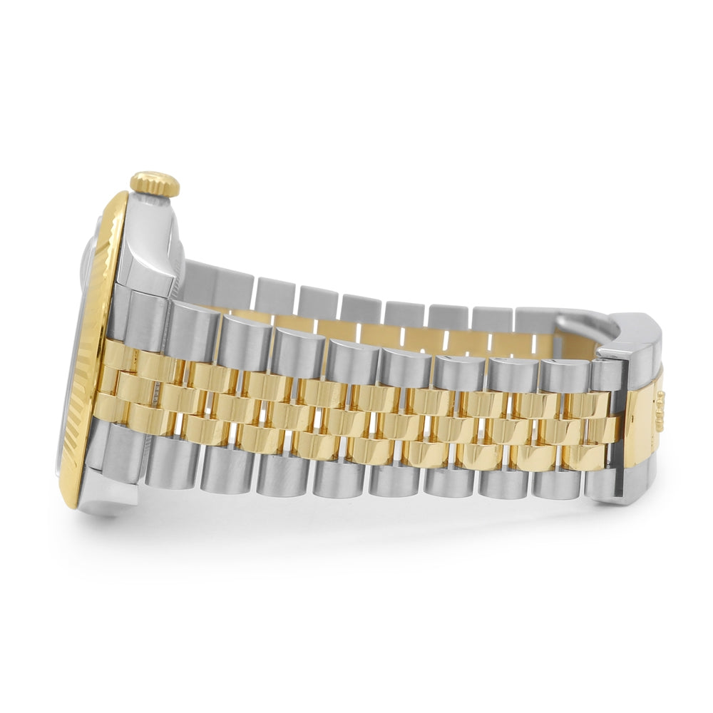41MM 18K Yellow Gold and Stainless Steel Datejust 41 Wimbledon