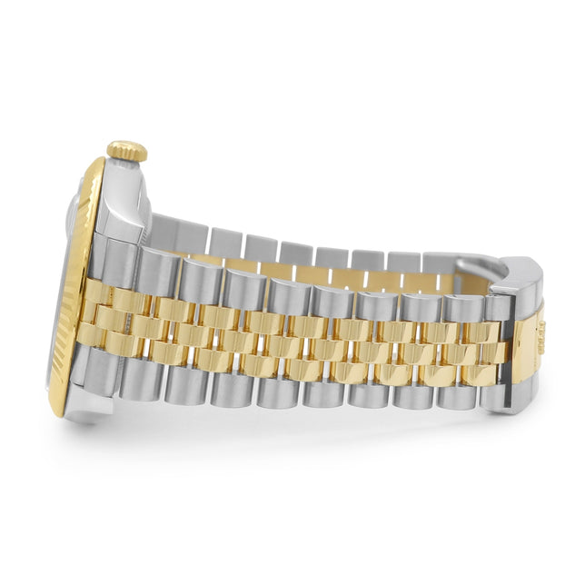 41MM 18K Yellow Gold and Stainless Steel Datejust 41 Wimbledon