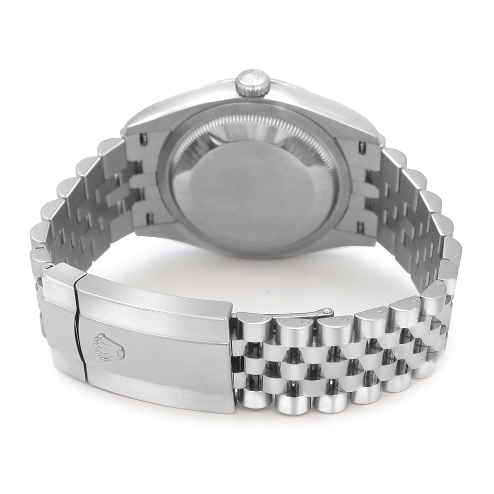 36mm Rolex Stainless Steel Datejust Watch Silver Dial 126200