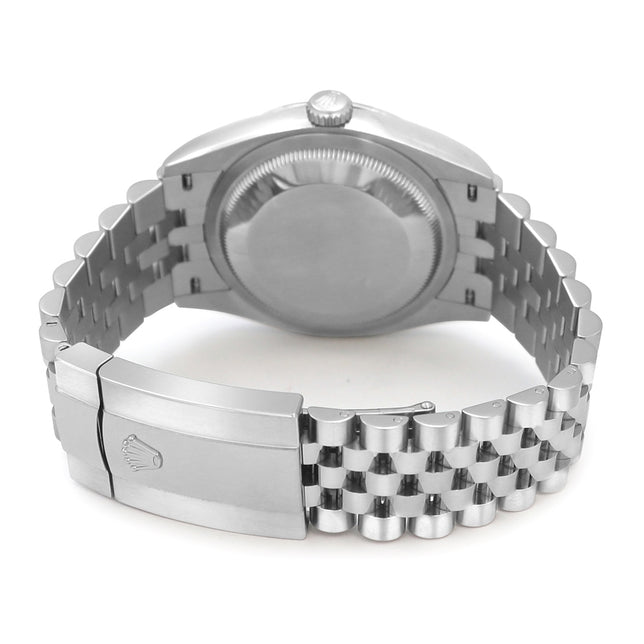 36mm Rolex Stainless Steel Datejust Watch Silver Dial 126200