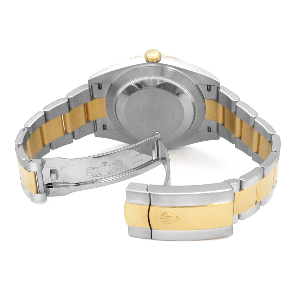 41MM 18K Yellow Gold and Stainless Steel Datejust 41 Watch 126333