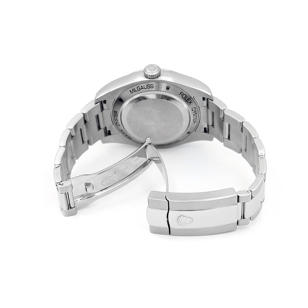 40mm Rolex Stainless Steel Milgauss Watch