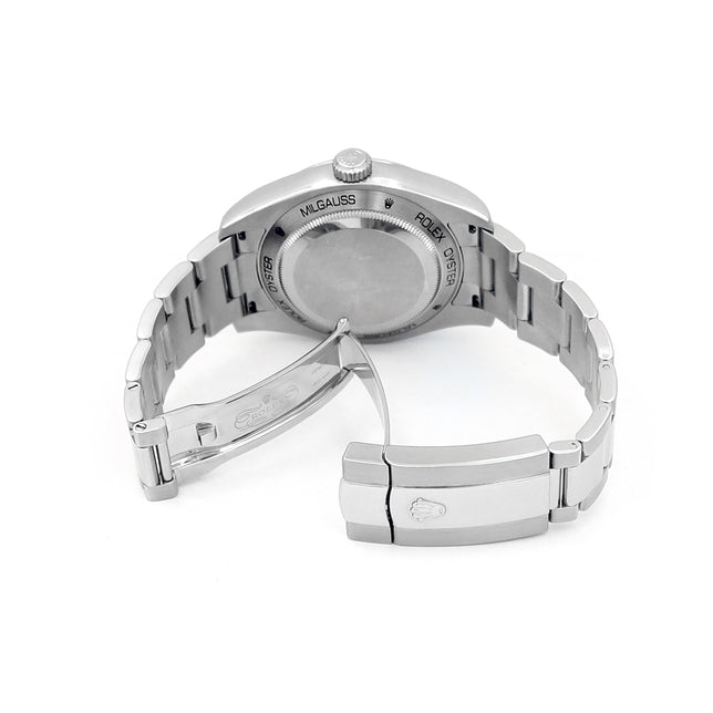 40mm Rolex Stainless Steel Milgauss Watch