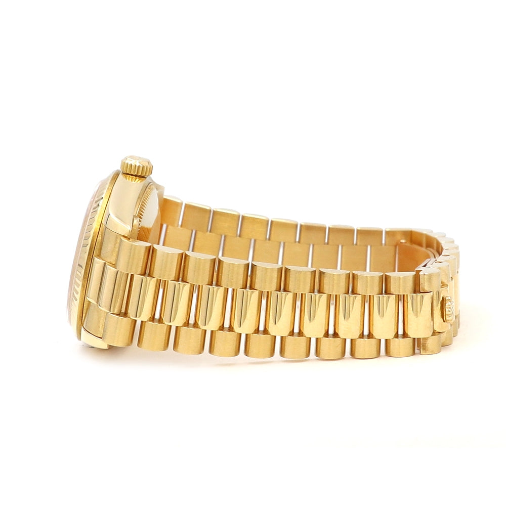 31mm Rolex 18K Yellow Gold Presidential Datejust 68278 Watch