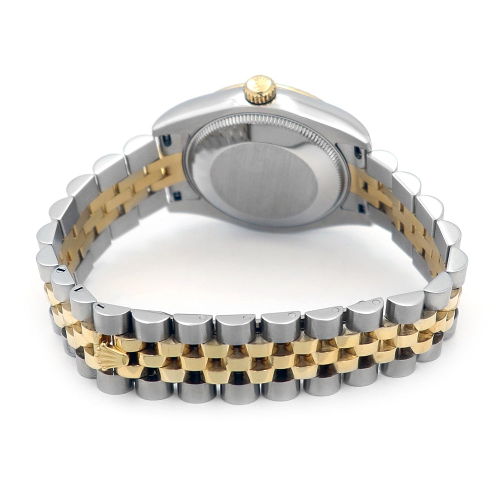 31mm Rolex 18K Yellow Gold and Stainless Steel Datejust Watch