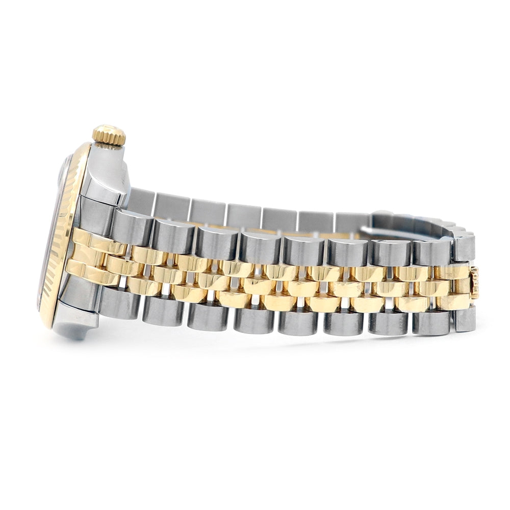 31mm Rolex 18K Yellow Gold and Stainless Steel Datejust Watch