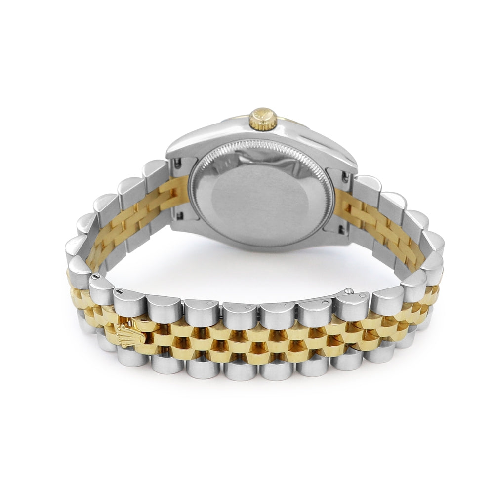 31mm Rolex 18K Yellow Gold and Stainless Steel Datejust 178273 Watch