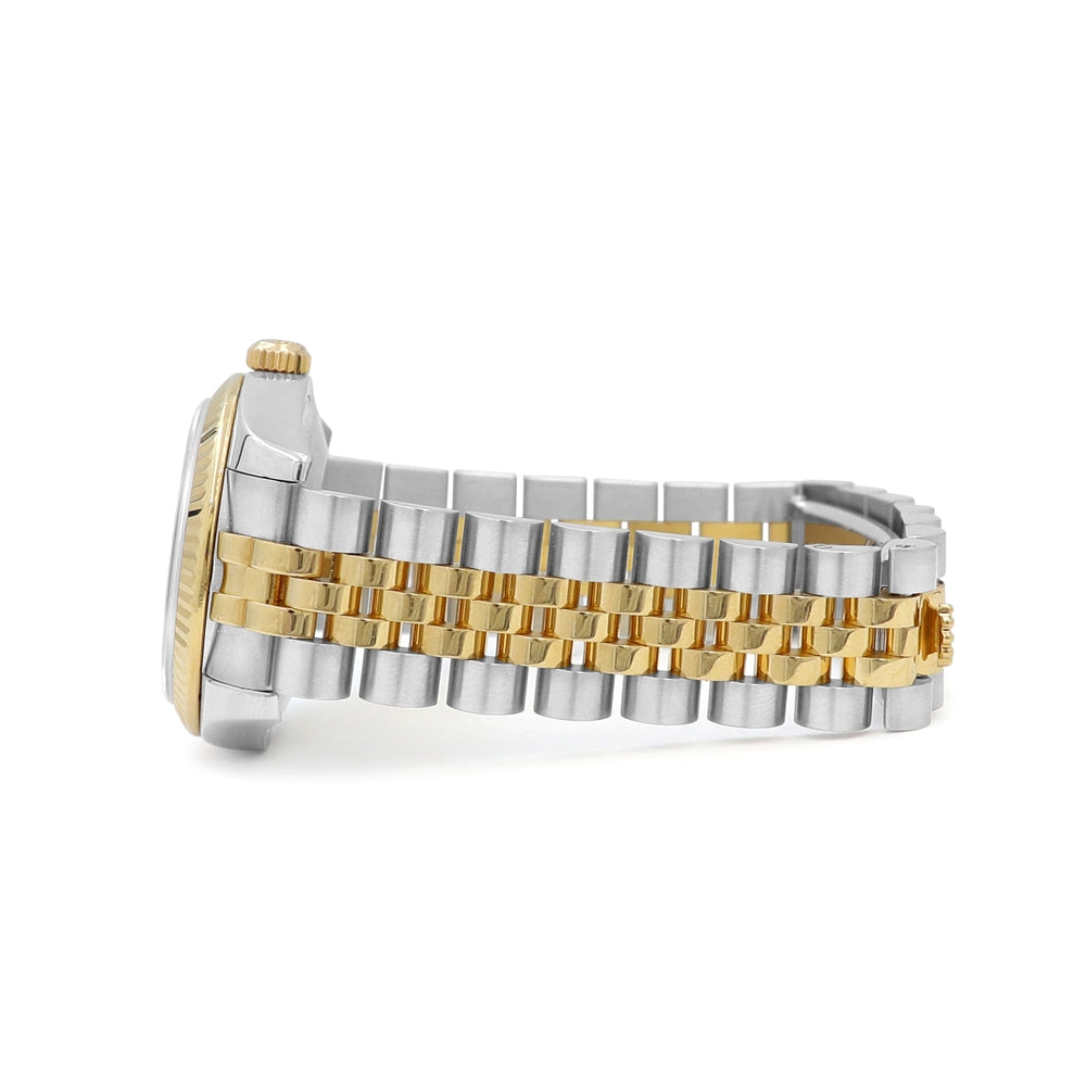 31mm Rolex 18K Yellow Gold and Stainless Steel Datejust 178273 Watch